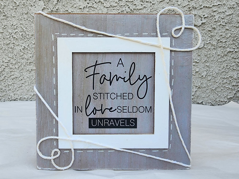 Thumbnail: Decorative Signage - Home Decor