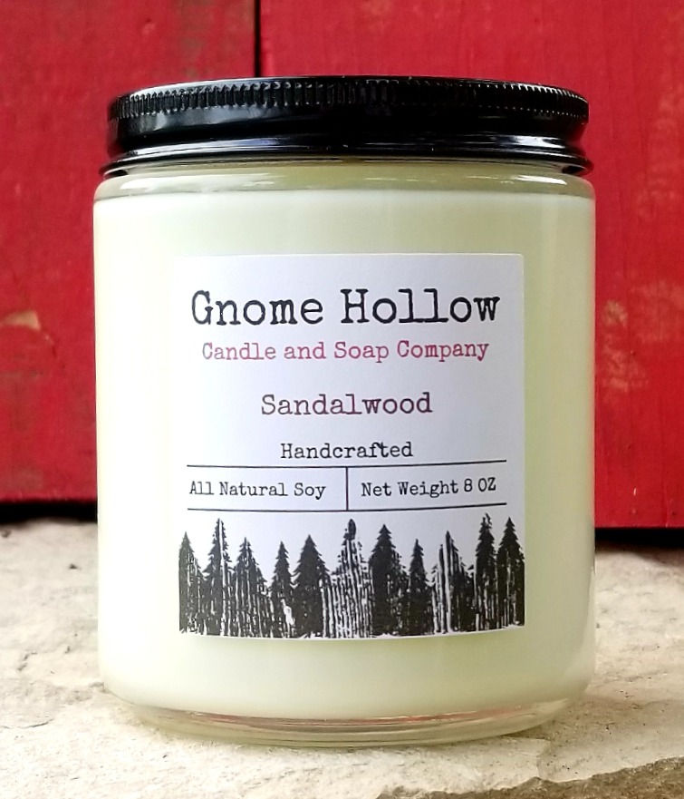 Thumbnail: Sandalwood Scented Soy Candle
