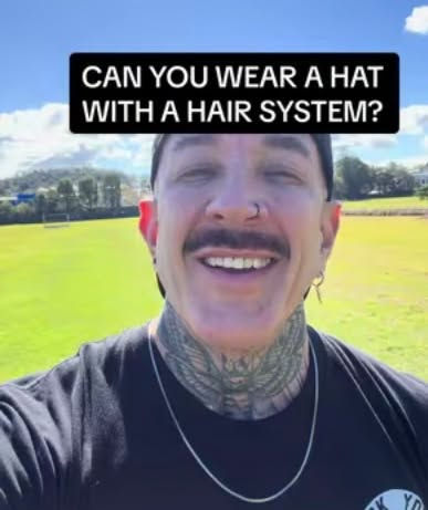 Can You Wear a Hat with a Hair System?