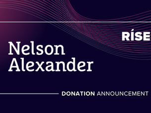 Nelson Alexander Champions Industry Wellness with $10,000 Donation to Rise