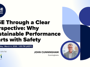 Rise Through a Clear Perspective: Why Sustainable Performance Starts with Safety