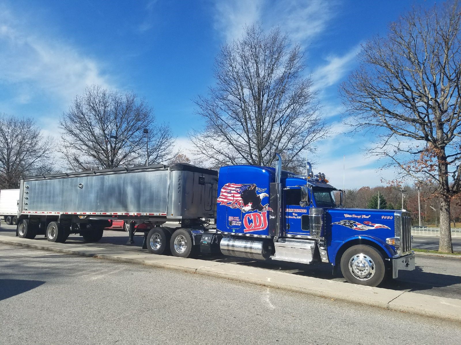 Driving CDJ Bulk Express Truck Driving