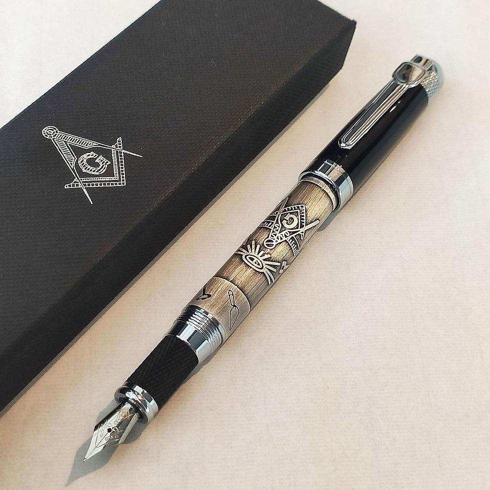 Thumbnail: Masonic Fountain  Pen