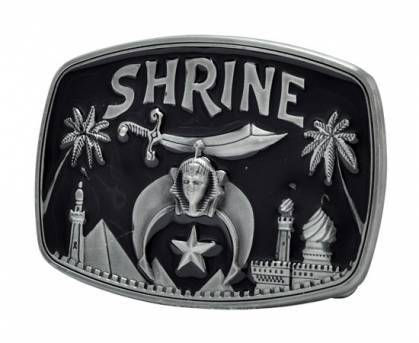 Thumbnail: SHRINERS BELT BUCKLE