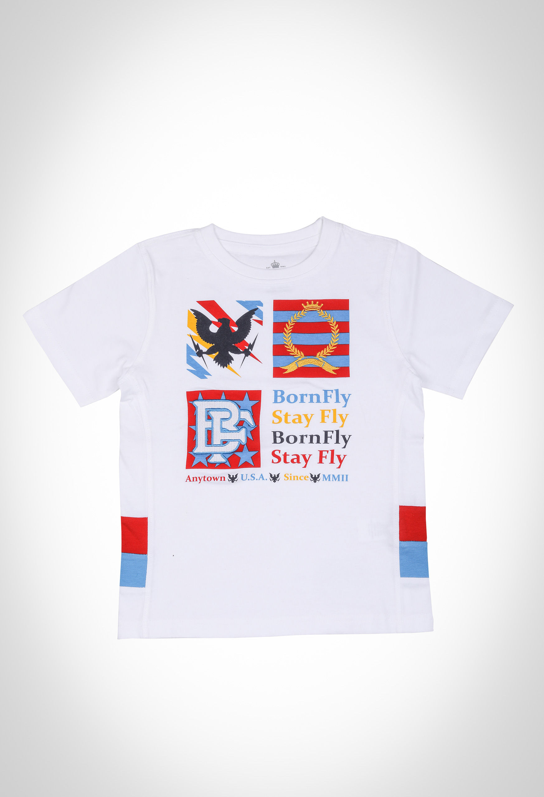 Boys tee in 180 gsm jersey