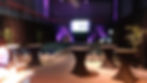 Expeditiehal omgebouwd tot congreszaal.j