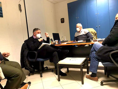 Επίσκεψη Θέμη Χειμάρα στις εγκαταστάσεις του Αγροτικού Συνεταιρισμού Κελυφωτό Φιστίκι Μώλου.