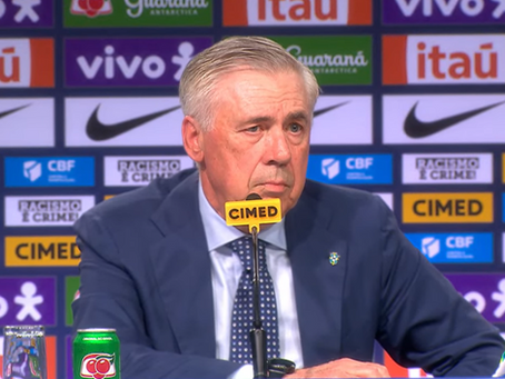 Ancelotti convoca Seleção Brasileira para jogos das Eliminatórias; Neymar não está na lista
