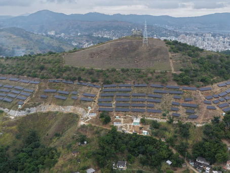 Niterói avança em parque de energia solar no Morro do Boa Vista