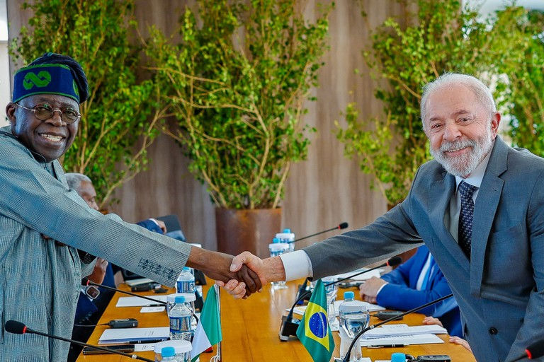 Lula discute ampliação do intercâmbio comercial com Nigéria