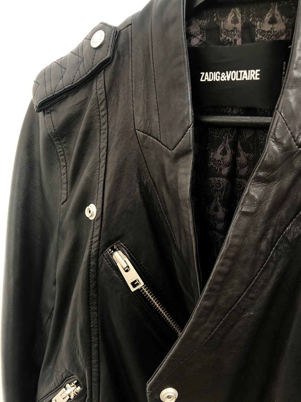 Thumbnail: ZADIG & VOLTAIRE LEATHER JACKET