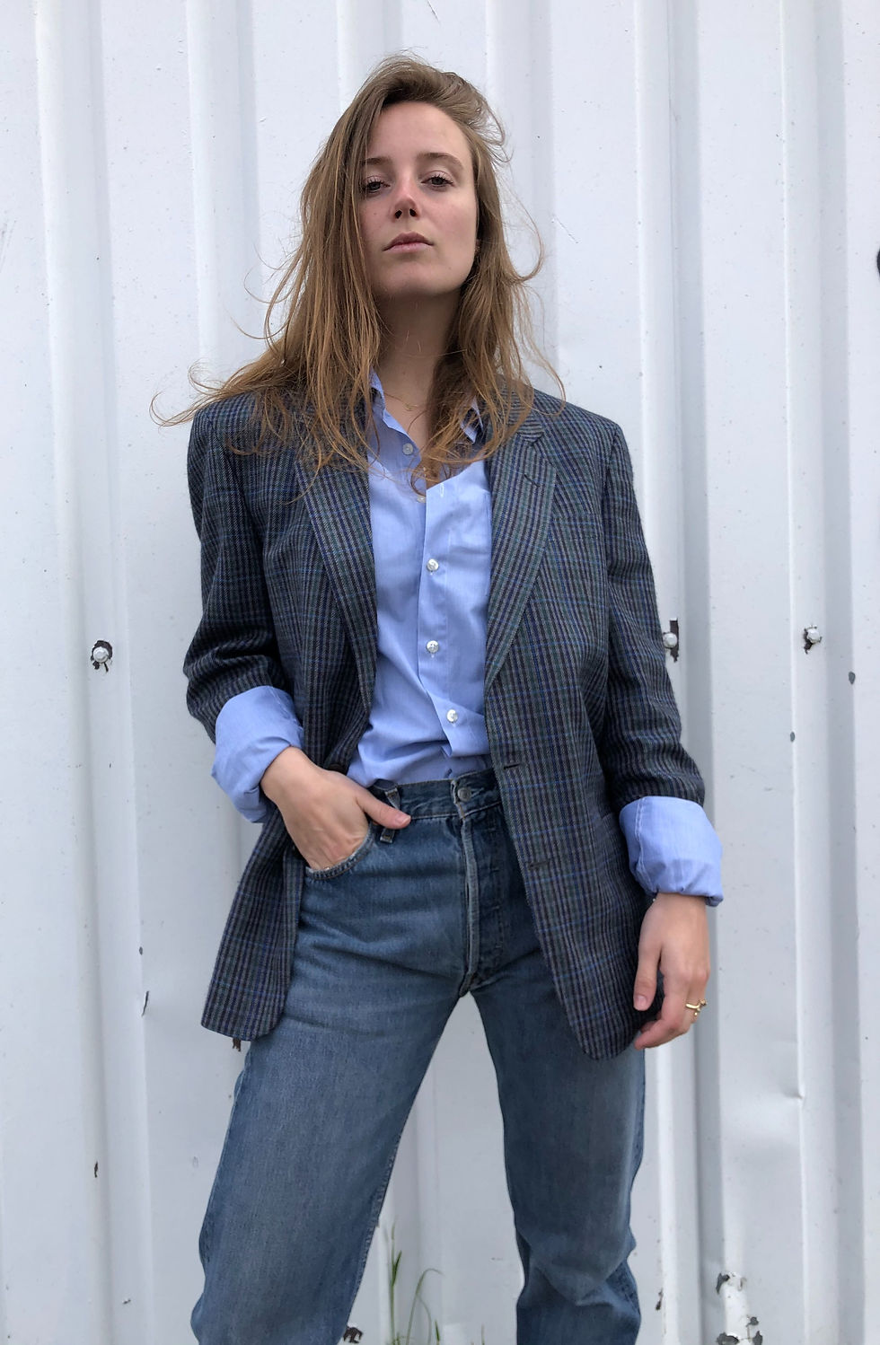 Thumbnail: VINTAGE CHECK BLAZER