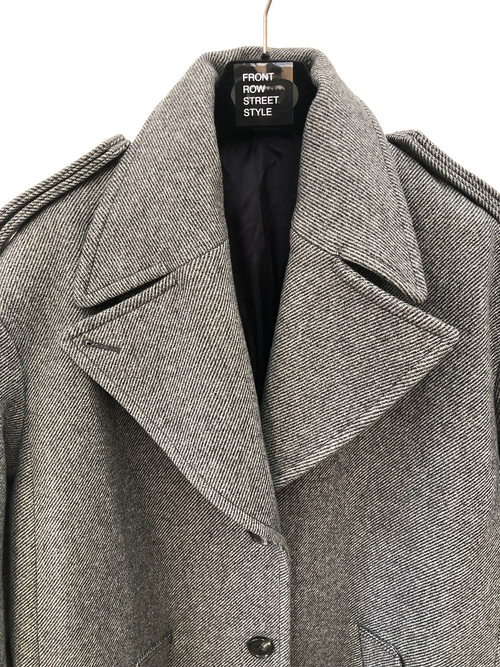 Thumbnail: OVERSIZED FISHBONE COAT