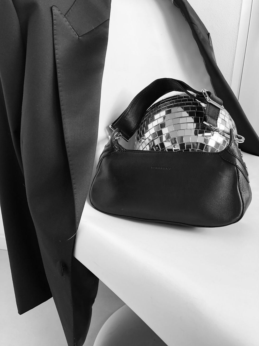 Thumbnail: BURBERRY LEATHER BAG