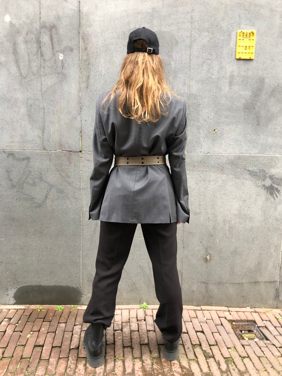 Thumbnail: OVERSIZED GREY BLAZER