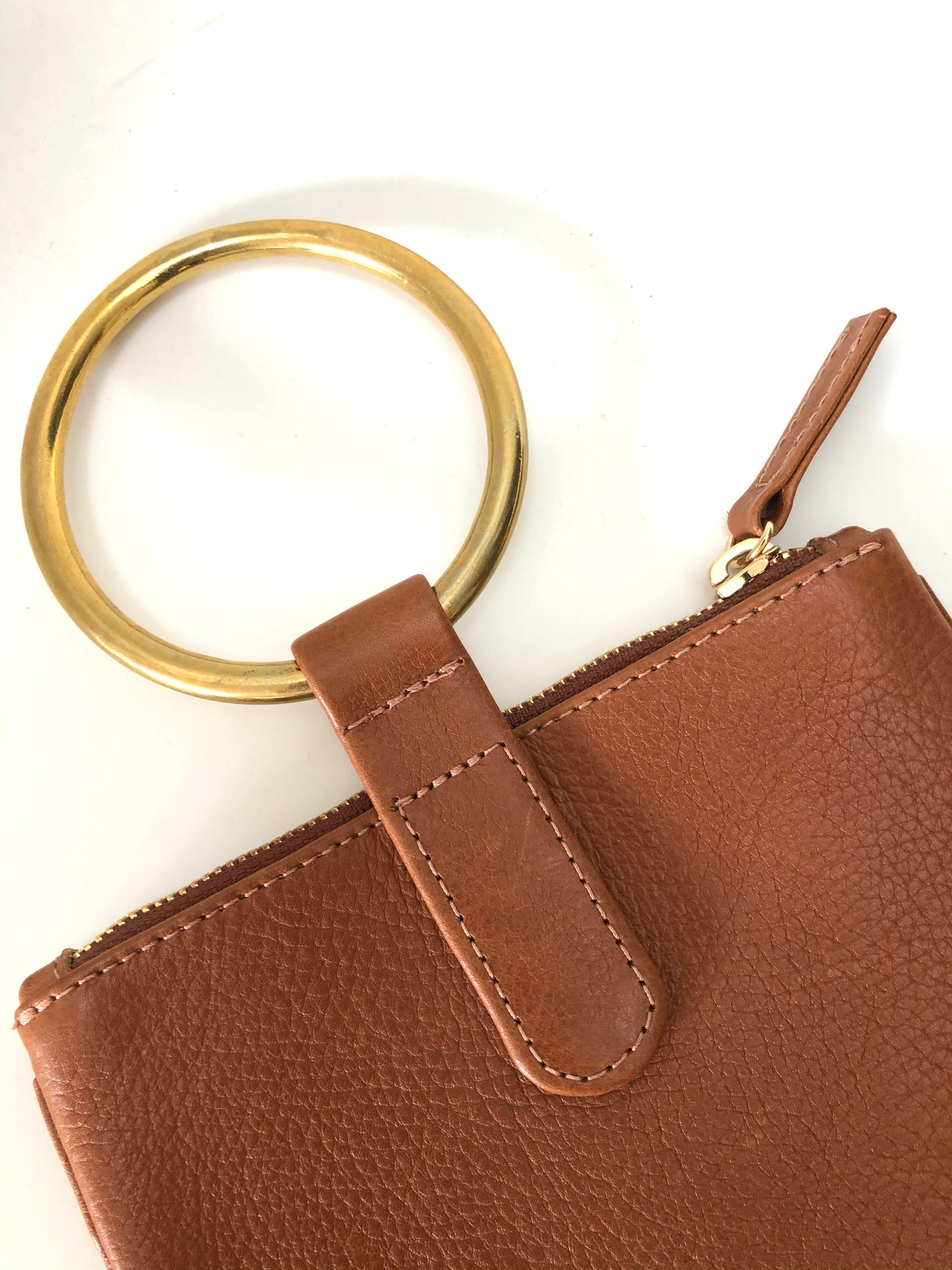 LEATHER RING POUCH