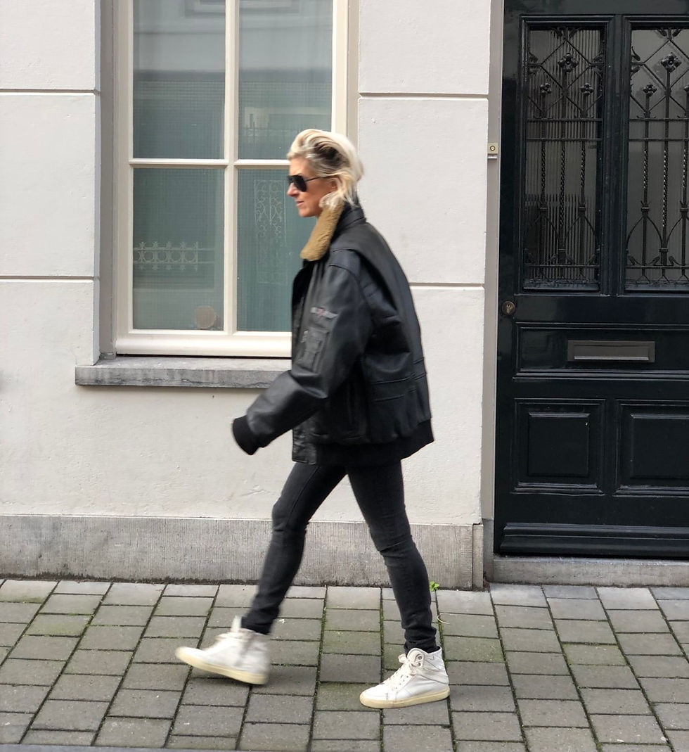 Thumbnail: LEATHER AVIATOR JACKET