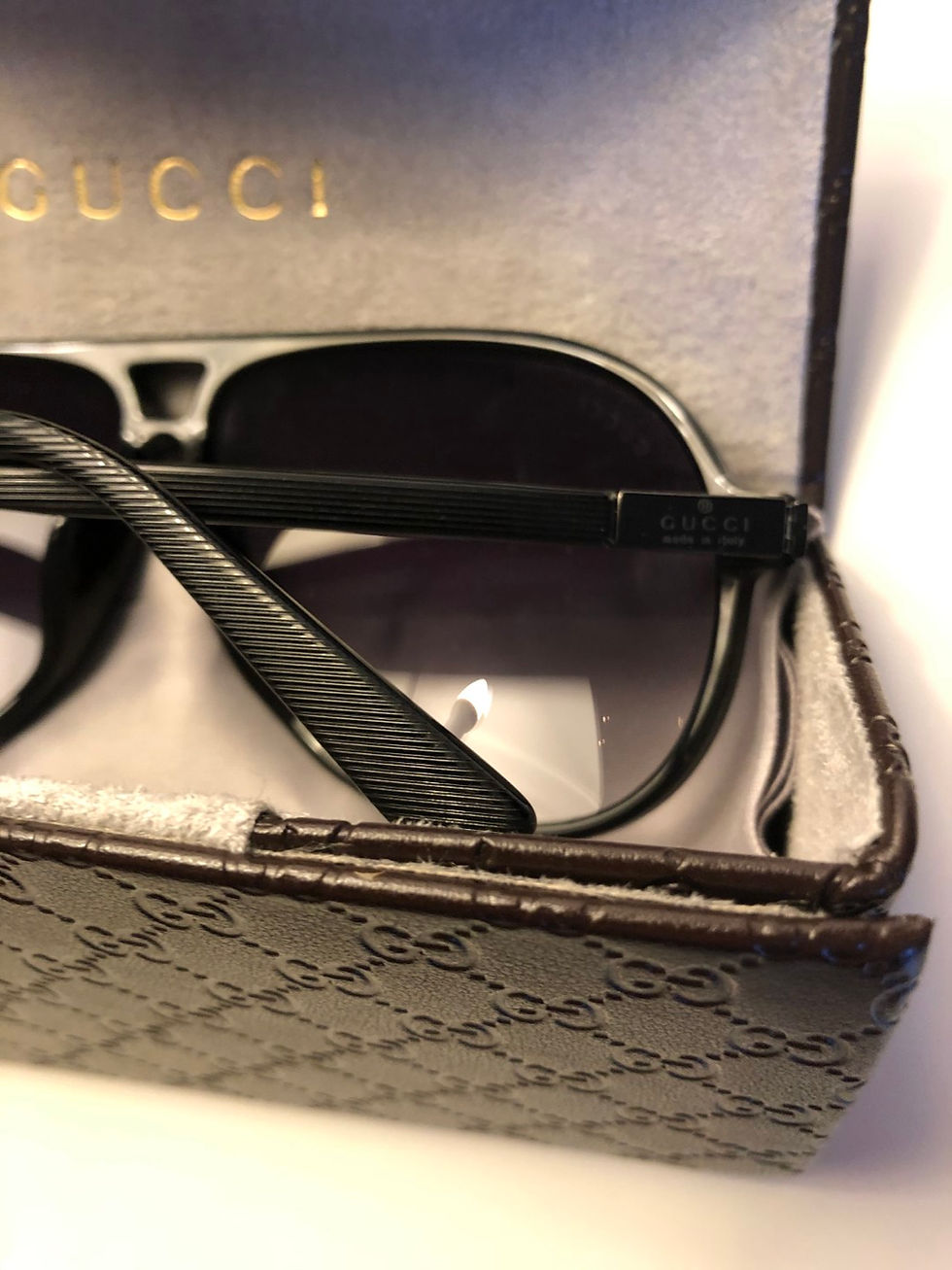 Thumbnail: GUCCI AVIATOR SUNGLASSES