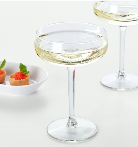 ikea champagne glass