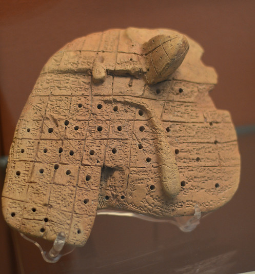 BM 92668 Clay liver model