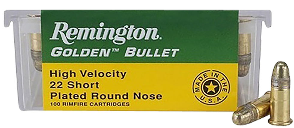 Remington 22 Short Golden Bullet 100rds