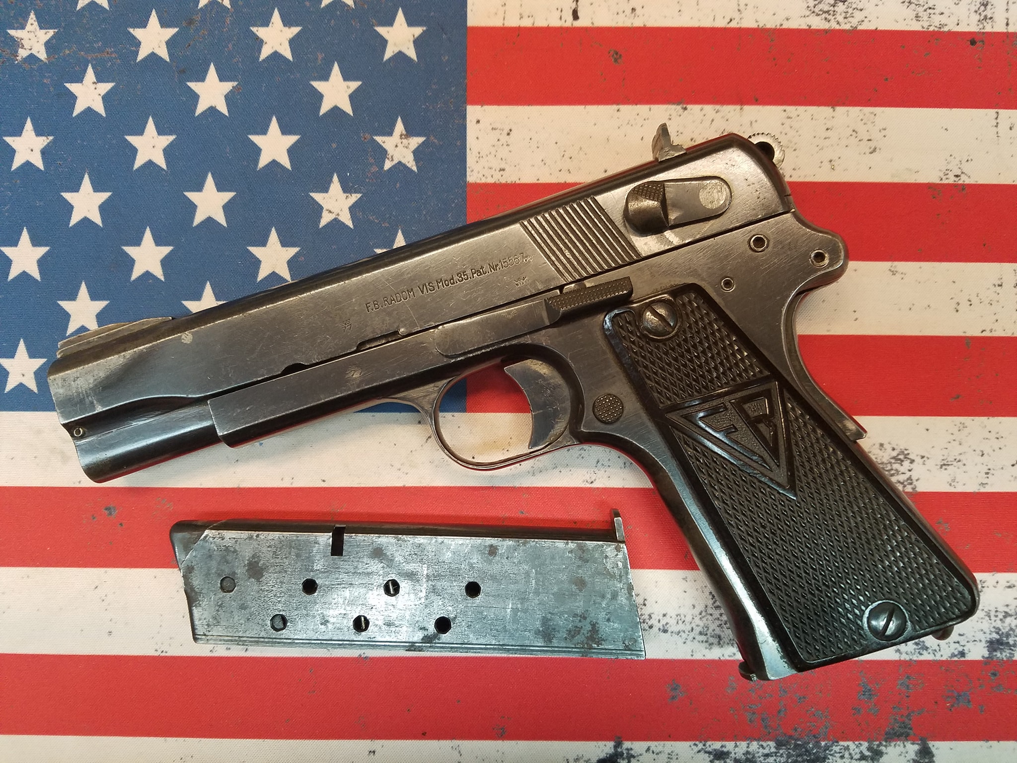 wwii Polish Radom 35 Pistol