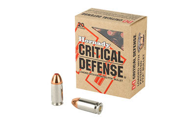 Hornady Critical Defense 45acp 185gr FTX 20rds Ammo Maine