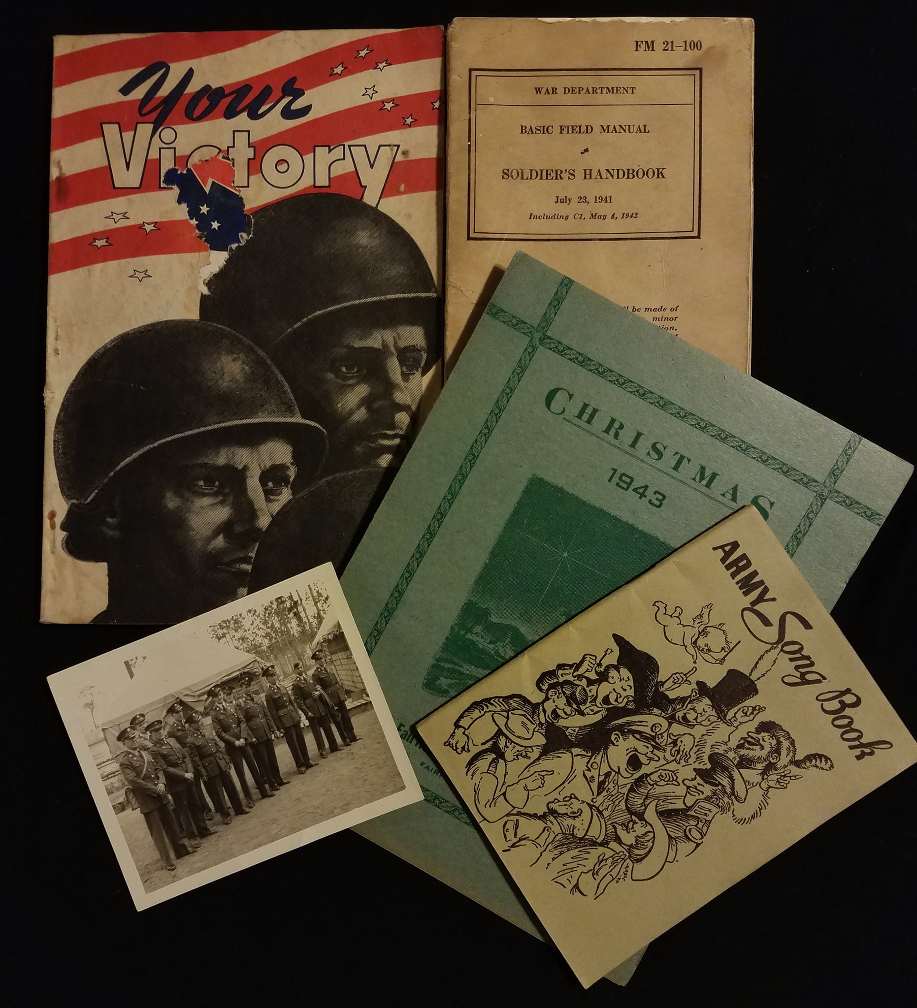 US Soldiers Books wwii
