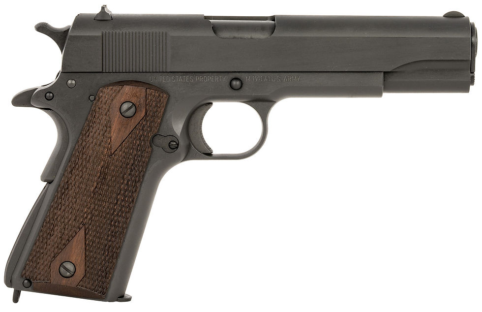 Tisas wwii 1911A1 US Army 45acp 5" 7rd Blk / Wood Maine
