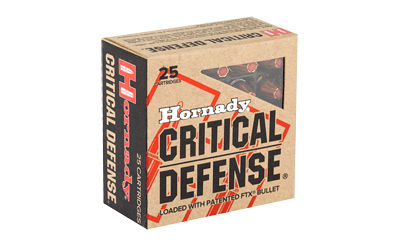 Hornady Critical Defense 9mm 115gr FTX Ammo Maine