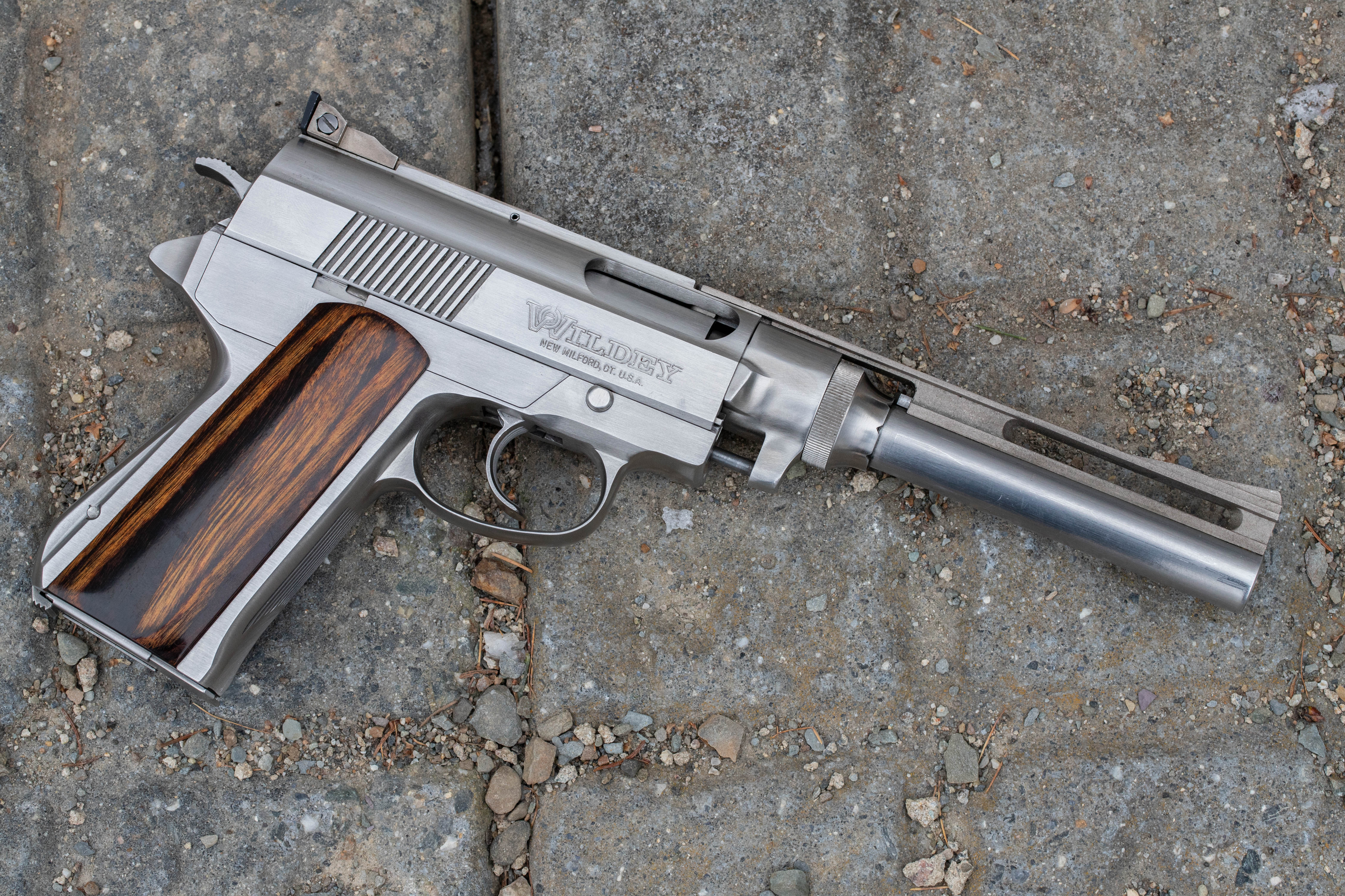 Wildey Auto Pistol 45 Winchester Magnum