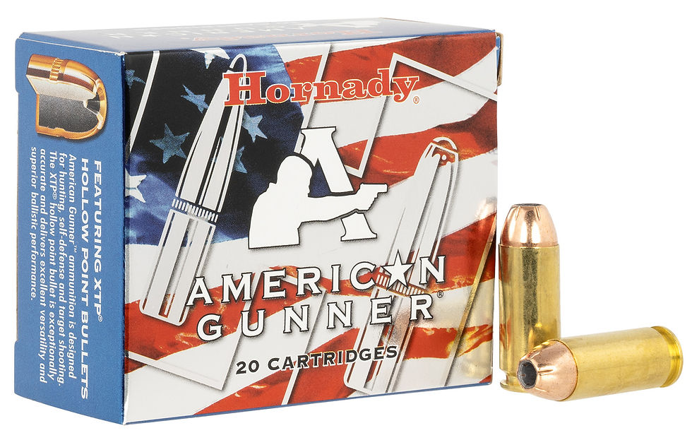 Hornady American Gunner 10mm 155gr XTP 20rds Ammo Maine
