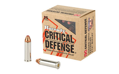 Hornady Critical Defense 38spl 110gr 25rds Ammo Maine