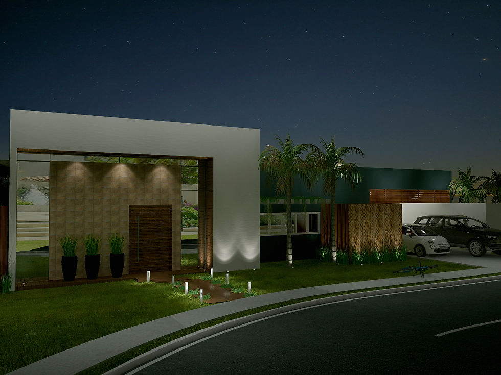 FACHADA FRONTAL NOTURNA KARINA 002