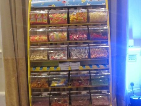 bar mitzvah sweets stand