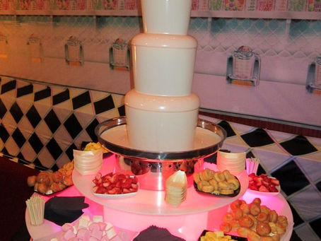 wedding milk chocolate fountain