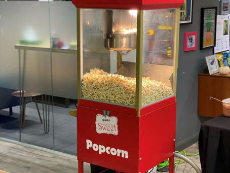popcorn cart hire
