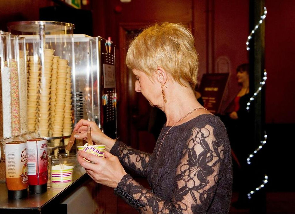 ice cream hire with staff