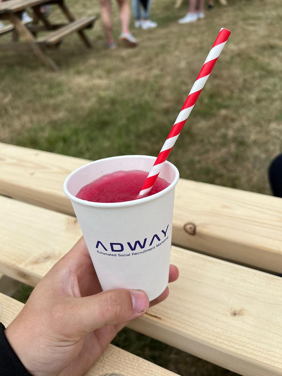 branded cup for slushies