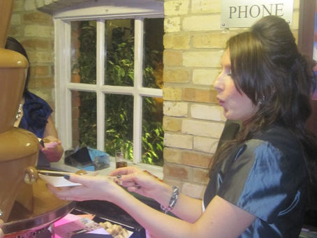 chocolate fountain guest