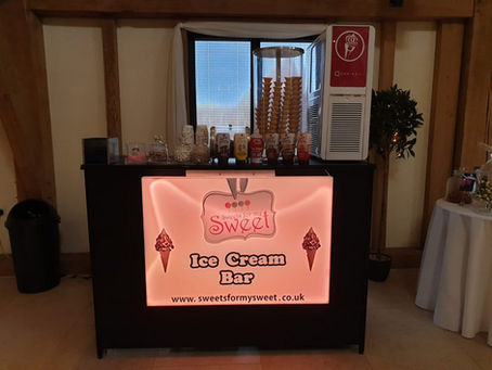 ice cream machine hire old kent barn