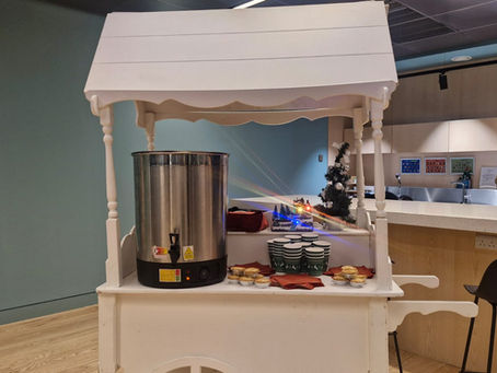 mulled wine cart hire