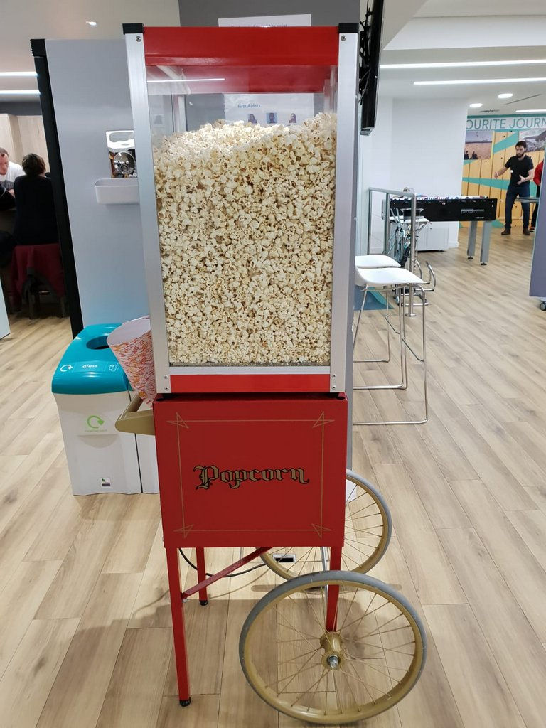 popcorn event cart to hire london