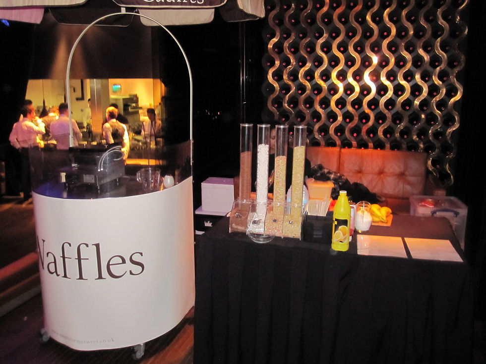 waffle machine hire london