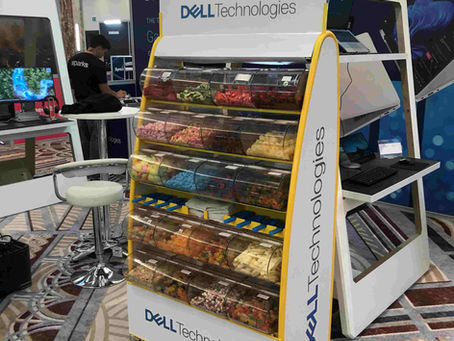 branded panels to pick n mix stand hire