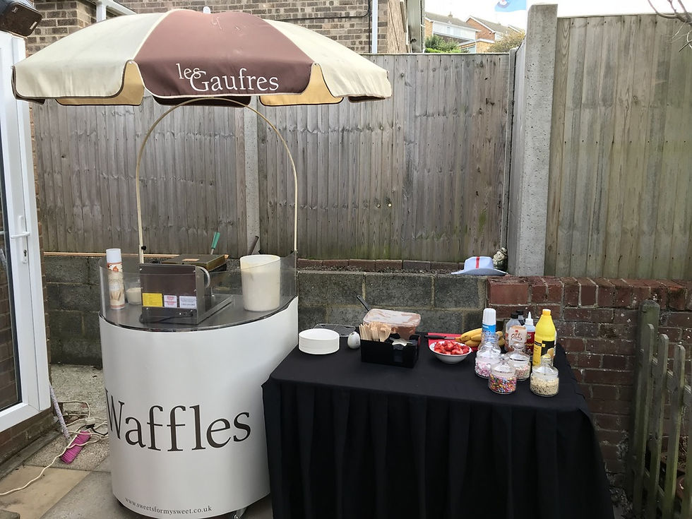 hire waffle cart party