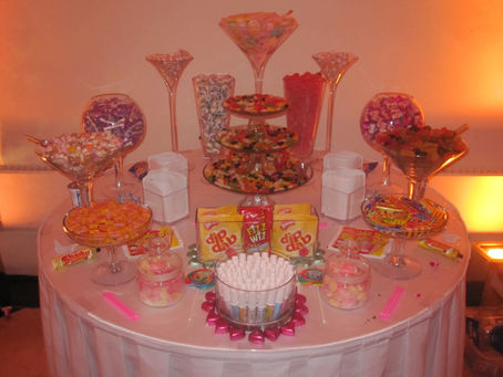 sweet table hire
