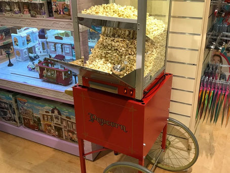 safe popcorn warmer in store