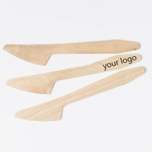 Branded wooden knives