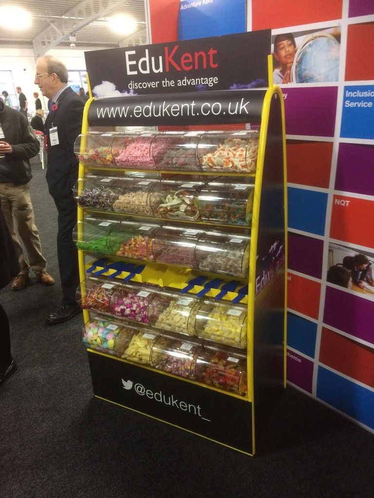 sweets stand hire branded kent